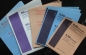 Preview: Deutsche Mark 1970 Coinrollpaper 50 Pfenning to 5 Mark sheeds each 3 pieces (1949)